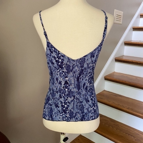 Free People Disco Days Blue  Cami S - Picture 7 of 10